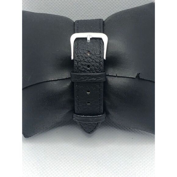 Fossil FTW5016 Women's Black Leather Analog White Dial Hybrid Smart Watch HO395 - Picture 4 of 9